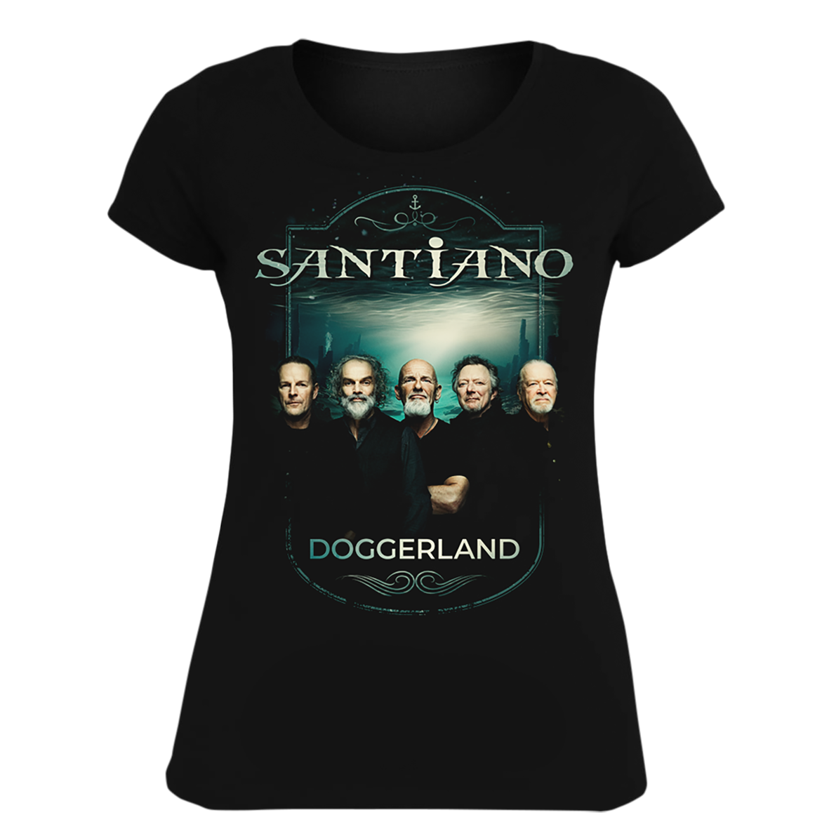 Santiano Damen T-Shirt 'Doggerland Tour 2024'