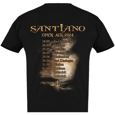 Santiano Herren T-Shirt 'Open Air 2024'