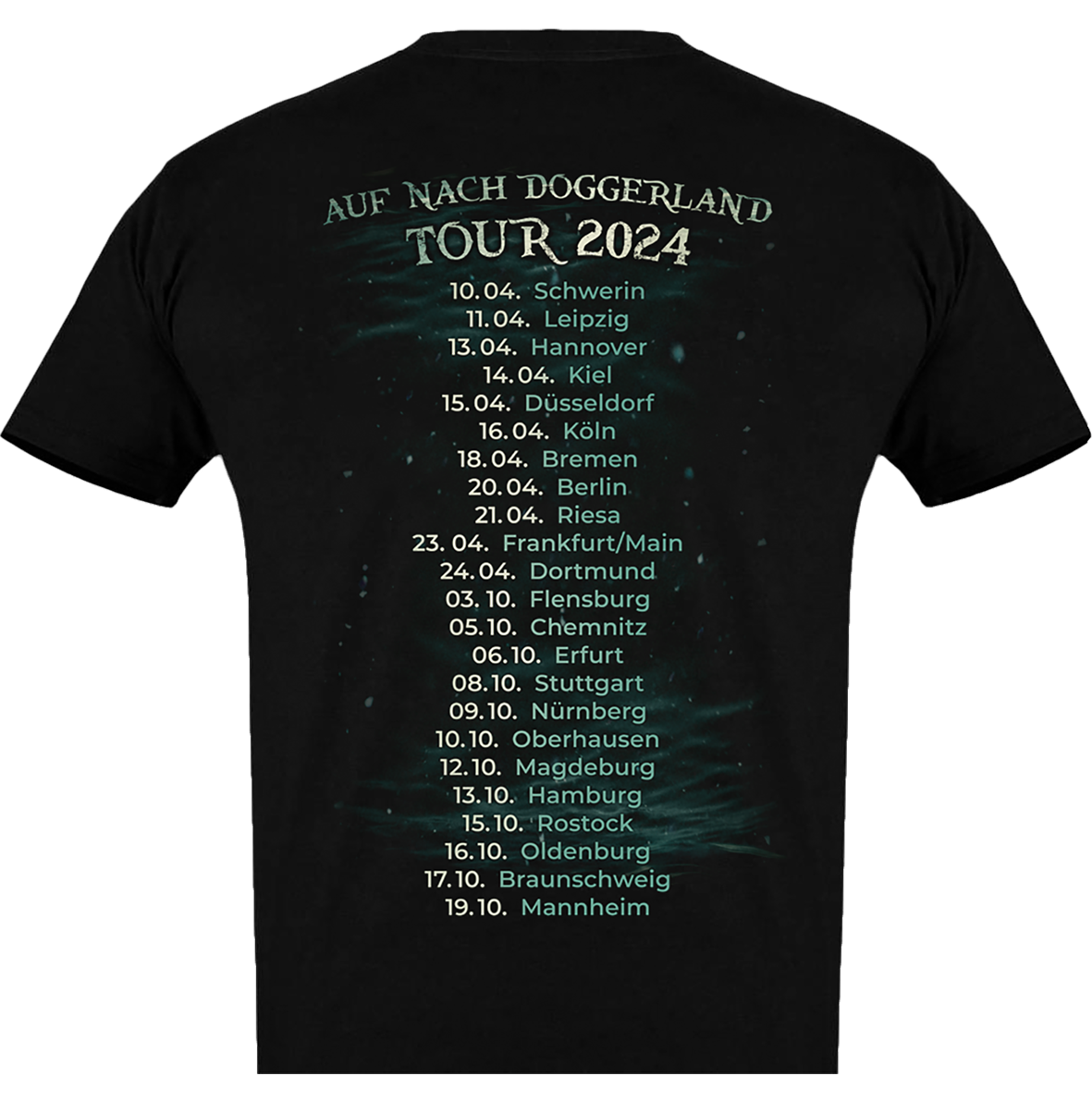 Santiano Herren T-Shirt 'Doggerland Tour 2024'