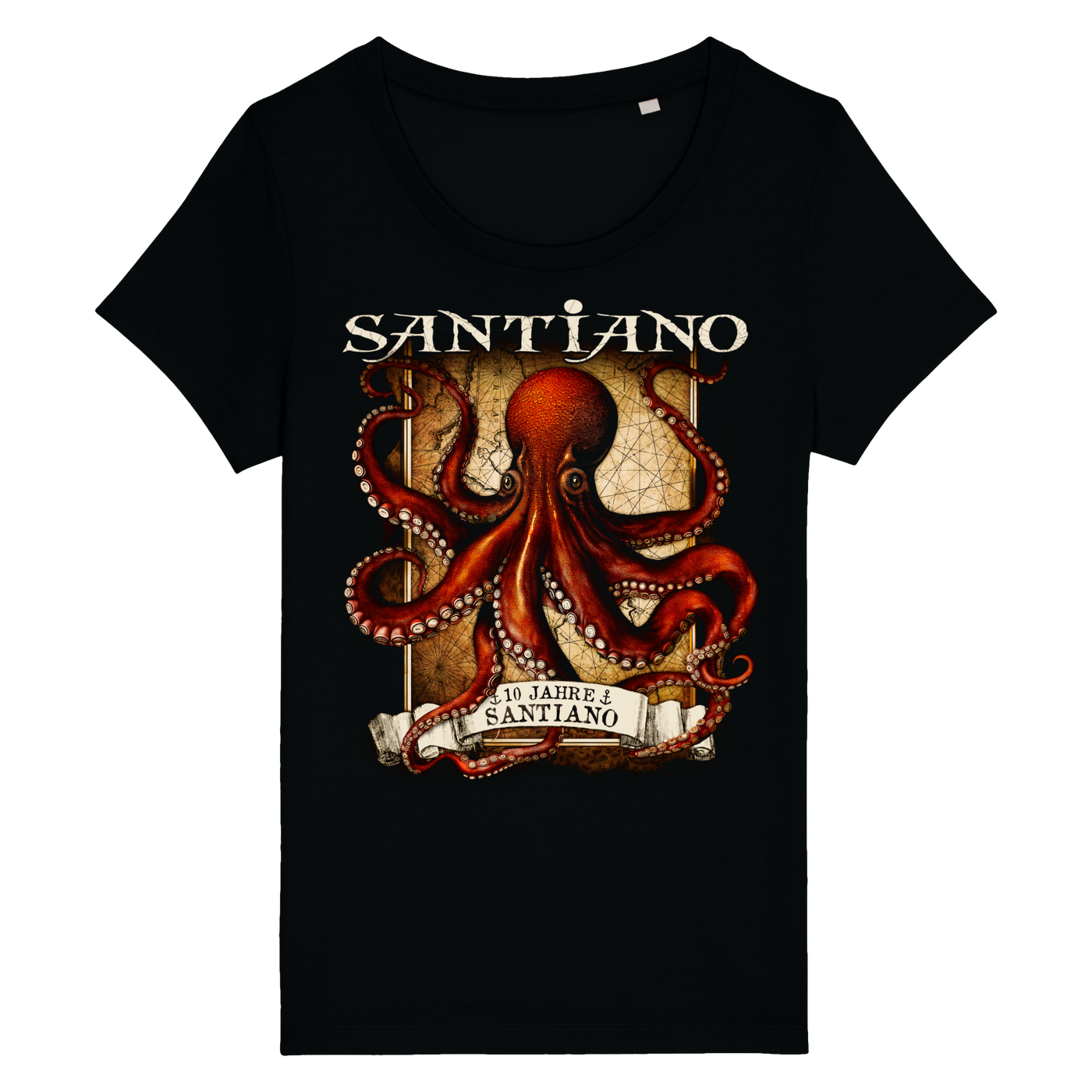 Santiano Damen T-Shirt '10 Jahre Santiano'