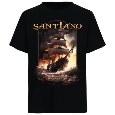 Santiano Herren T-Shirt 'Wir gehen zusammen durch jeden Sturm'