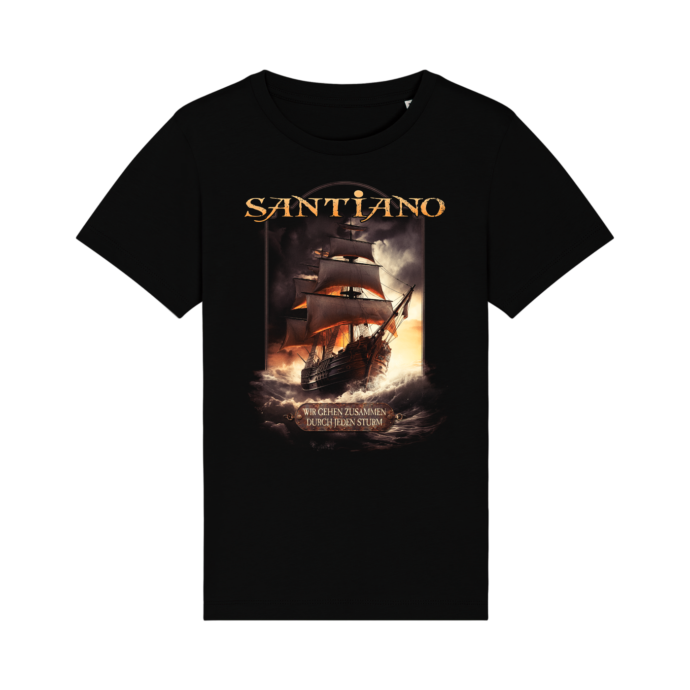 Santiano Kinder T-Shirt 'Wir gehen zusammen durch jeden Sturm'