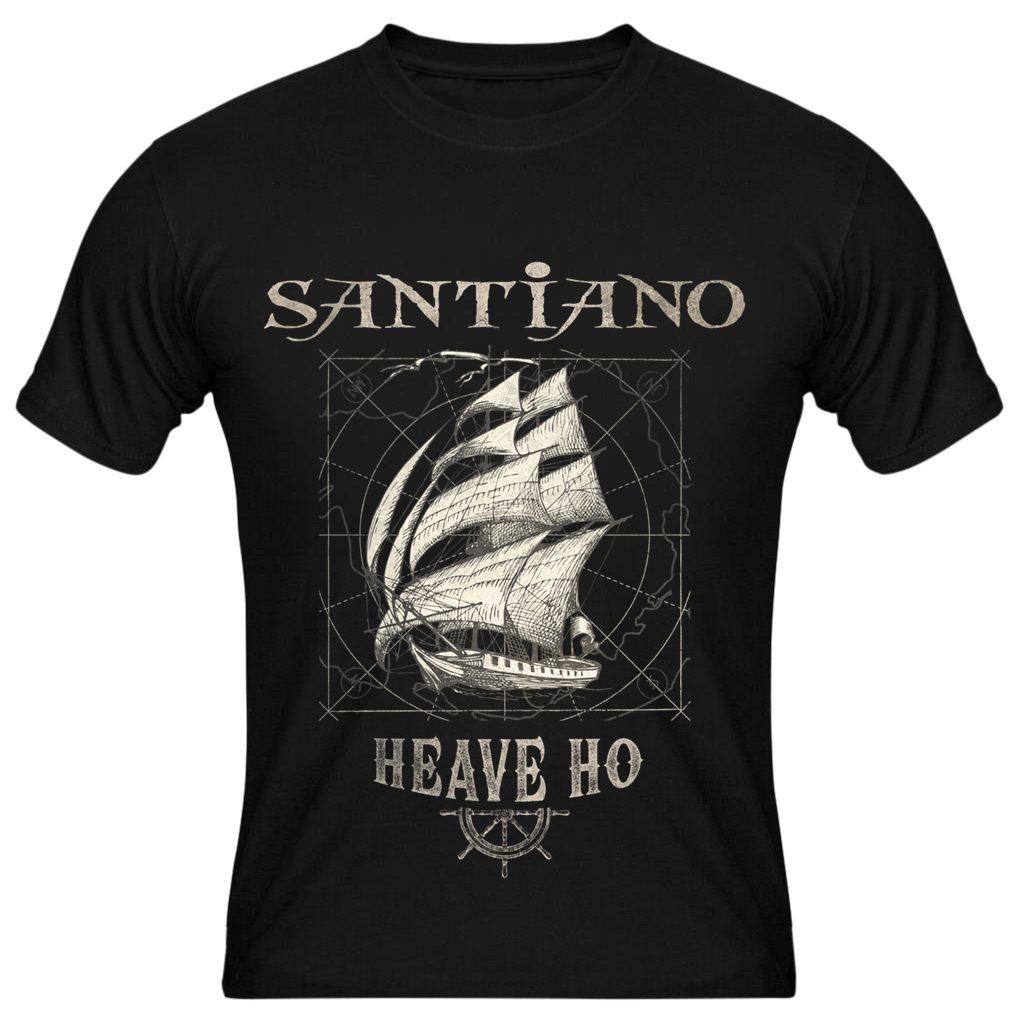 Santiano Men's T-Shirt 'Heave Ho'