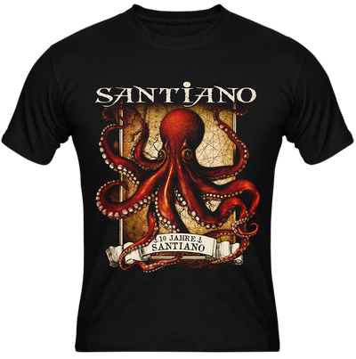 Santiano Herren T-Shirt '10 Jahre Santiano' - TOUR 2023