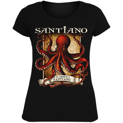 Santiano Damen T-Shirt '10 Jahre Santiano' - TOUR 2023