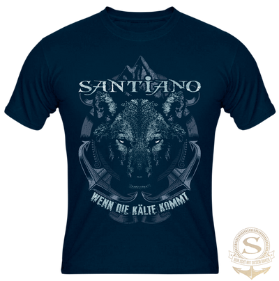 Santiano Men's T-Shirt 'Wenn die Kälte kommt'