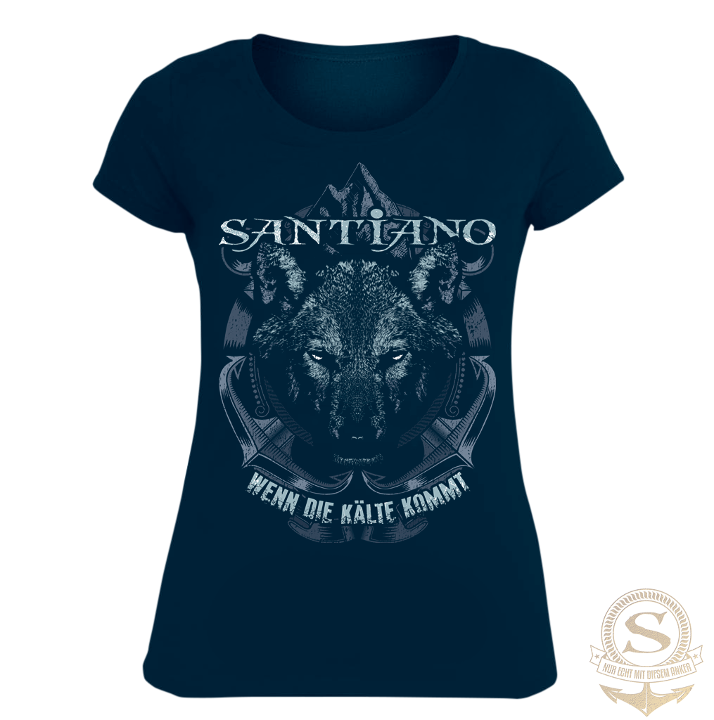 Santiano Damen T-Shirt 'Wenn die Kälte kommt'