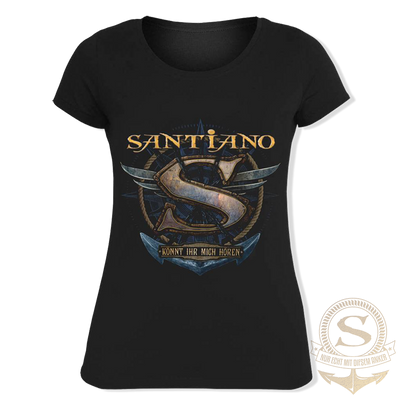 Santiano Women's T-Shirt 'Könnt Ihr mich hören'
