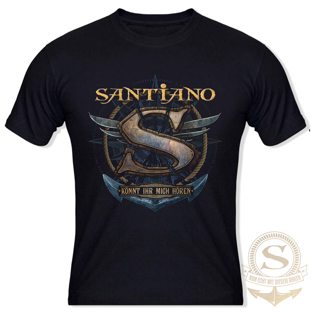 Santiano Herren T-Shirt 'Könnt Ihr mich hören'