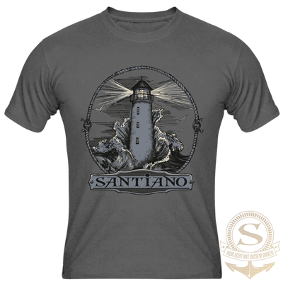 Santiano Men's T-Shirt 'Leuchtturm'