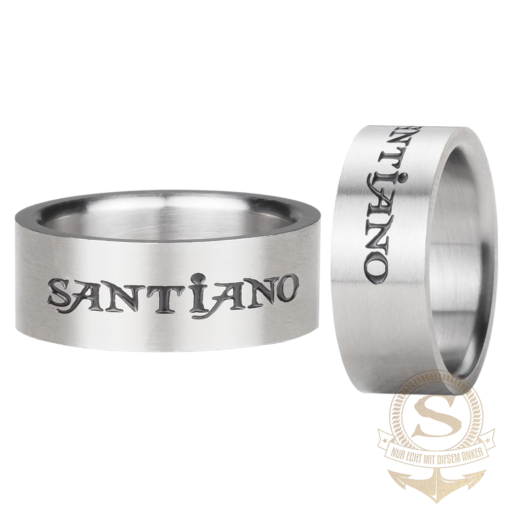 Santiano Ring, Stainless Steel