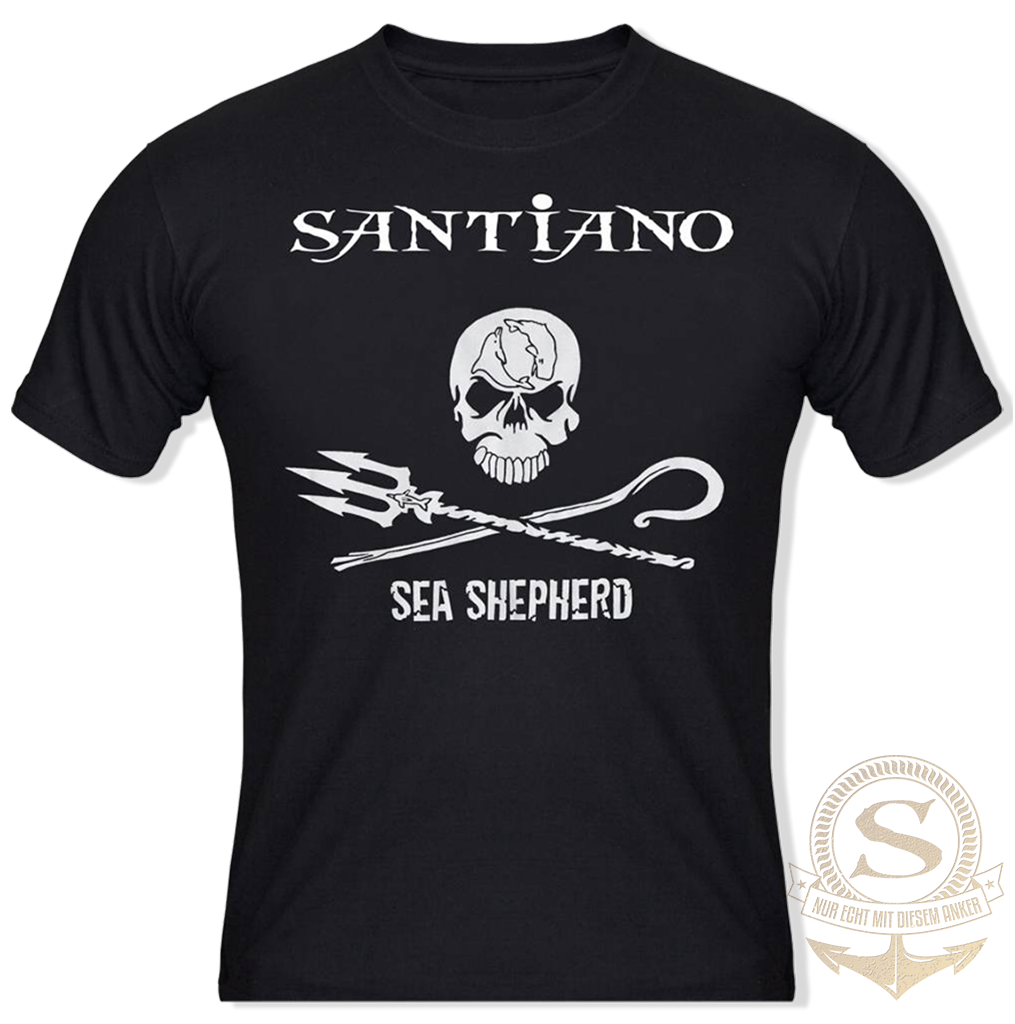 Santiano Men's T-Shirt 'Sea Shepherd'