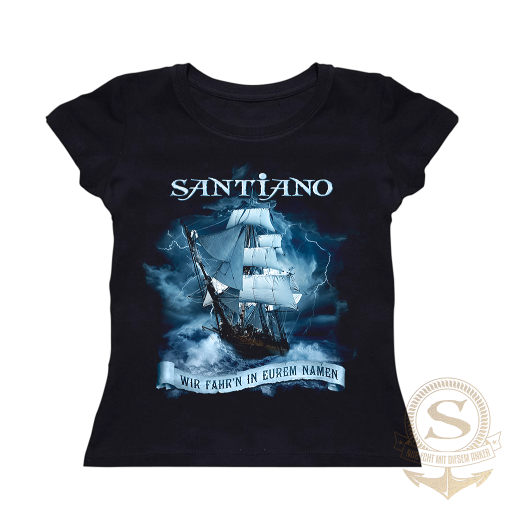 Santiano Kinder T-Shirt 'Wir fahr'n in Eurem Namen'